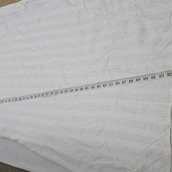 Summersalt White, Striped Maxi Dress Coverup S - Picture 7 of 9